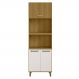 Paneleiro Torre Quente 228x70 cm Cria J00155 Freijo Off White PLN