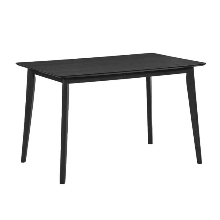 Mesa de Jantar Retangular Finlândia Preta 160 cm
