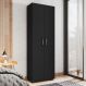 Estante Livreiro com 2 Portas Bari Preto