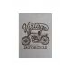 Placa Decorativa Adesiva Não é Segredo Moto MDF 30x40 NS0403