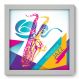 Quadro Decorativo - Jazz - 025qdgb