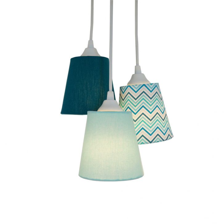 Lustre Pendente Triplo Chevron Crie Casa Verde