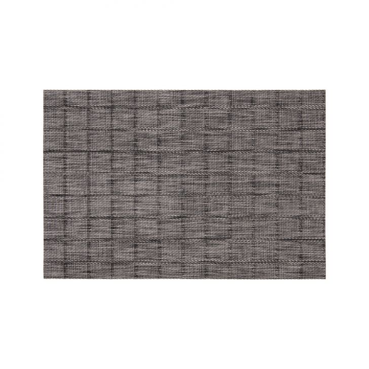 Jogo Americano Retangular Loom Grafite