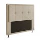 Cabeceira Ametista Para Cama Box King 195 cm Suede - D'Rossi