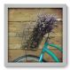 Quadro Decorativo - Bicicleta - 33cm x 33cm - 047qndbb