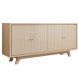 Balcao Buffet 4 Portas 180 cm Soleil Off White DJ MOVEIS