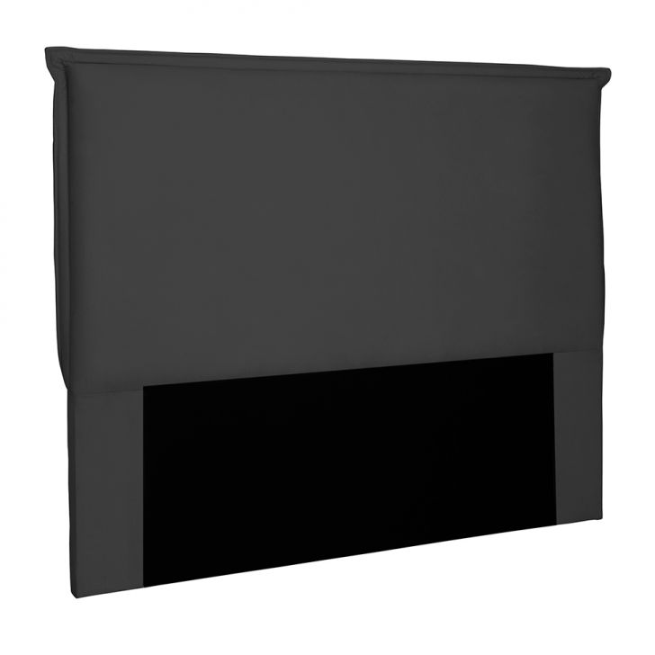 Cabeceira Casal Veneza Suede Preta