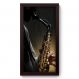 Quadro Decorativo - Saxofone - 002qdg