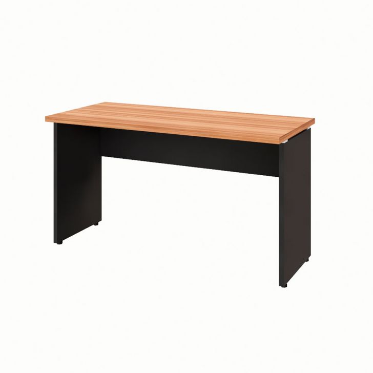 Escrivaninha Yaris Nogal Sevilha e Preta 135 cm