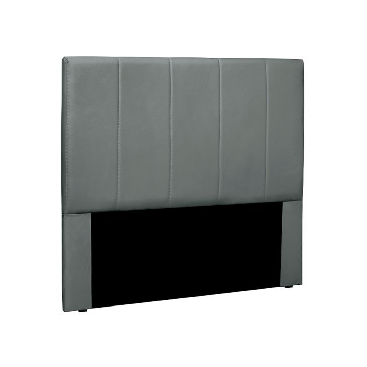 Cabeceira Queen Ravenna Veludo Cinza