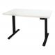 MESA COM REGULAGEM 1,70x70 PRETO COM TAMPO BRANCO