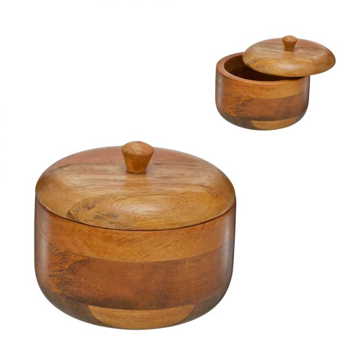 Potiche Decorativo Espressione Madeira 14 cm