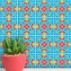 Adesivos de Azulejos Ladrilhos Hidráulicos Modelo 166-15x15cm