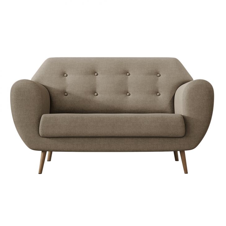 Sofá 2 Lugares Beegees Linho Bege