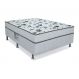 Cama Box Casal Conjugada Spring Molas Nanolastic Branca