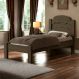 Cama Íris Solteiro Castanho Cambel