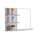 Armário Para Banheiro Lugano Branco 60 x 45cm