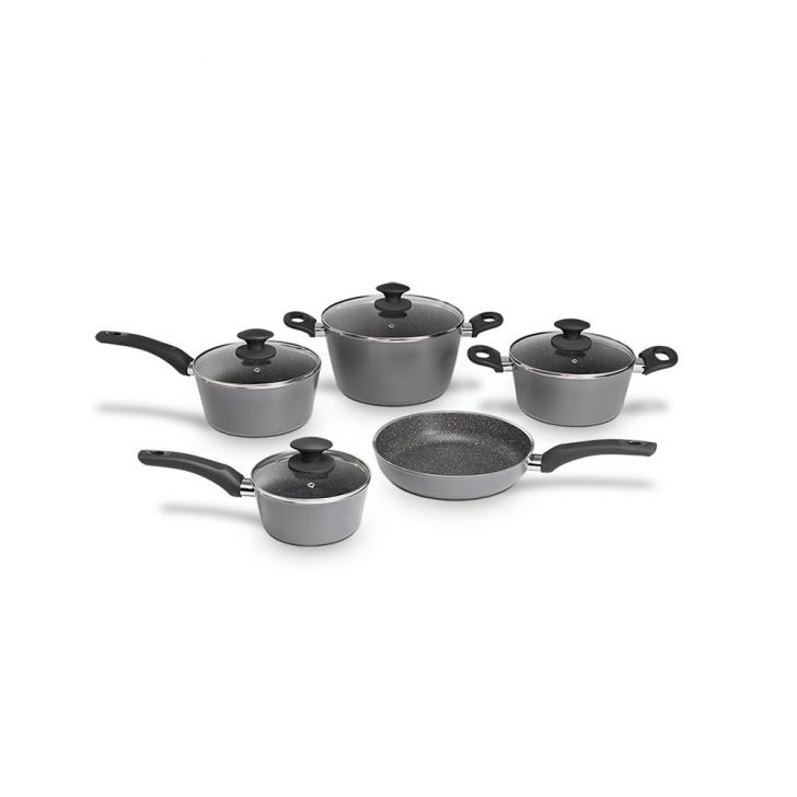 Jogo de Panelas Life Optima 5 Peças Stone