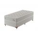 Cama Box com Colchão Solteirão Master Hotel Molejo Superlastic (67x96x203) Bege