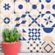 Adesivos de Azulejos Ladrilhos Hidráulicos Modelo 121-20x20cm