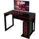 Mesa para Computador Escrivaninha Gamer Preto/Vermelho