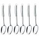 6 Colheres de Servir Top Pratic Inox 32,5cm Brinox Restauran