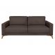Image of Sofá 3 Lugares Henry Veludo Marrom 230 cm SO964UP95HTKMOB
