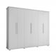 Guarda-Roupa com 4 Gavetas Bolzano Branco