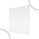 Persiana Horizontal De Pvc- 1,60x1,30m Off Evolux - Branco