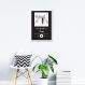 Quadro Gênero Musical Trap 60x43 Caixa Branco Preto