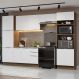 Armário de Cozinha Completa 330cm Rustic/Branco Stella Madesa 02