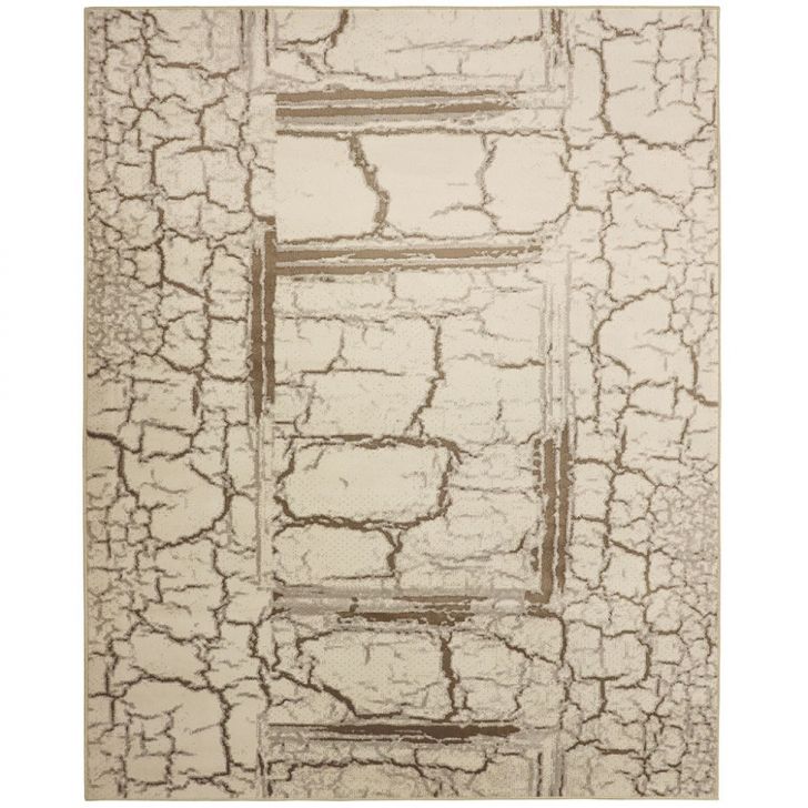 Tapete Perfeita Memórias Retangular Veludo (200x250) Bege