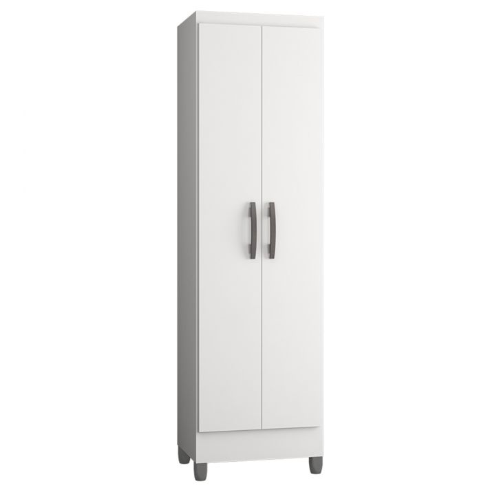 Armário Multiuso 52cm 2 Portas Muniz P11 Branco - Mpozenato