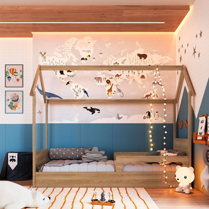 Cama Infantil Montessoriana Miney Aveiro