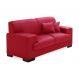 Sofá 2 Lugares Manuela Suede Vermelho