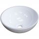 Cuba de Apoio Redonda C01 Para Banheiro R35W Branco - Lyam Decor