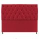 Cabeceira Sofia 195 cm King Size Suede Vermelho - Amarena Móveis