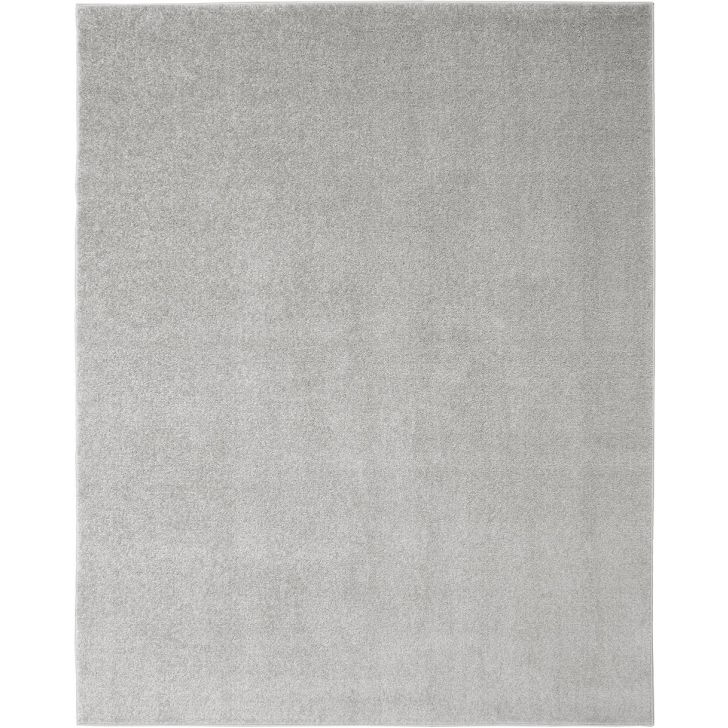 Tapete Tufting Relex Retangular Veludo (200x250) Prata