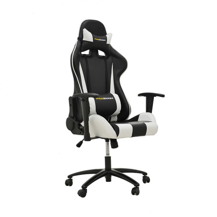 Cadeira de Escritório Gamer Stilo Preto e Branco