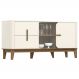 Balcao Buffet 2P 2G 165 cm Rael Off White Nature Henn