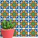 Adesivos de Azulejos Ladrilhos Hidráulicos Modelo 162-20x20cm