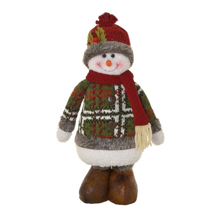 Boneco de Neve Decorativo III Colorido