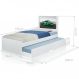 Cama Bibox Solteiro Carro Verde Veloz