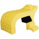 Maca Estofada Luxo Suede Amarelo 60cm - DS Estofados