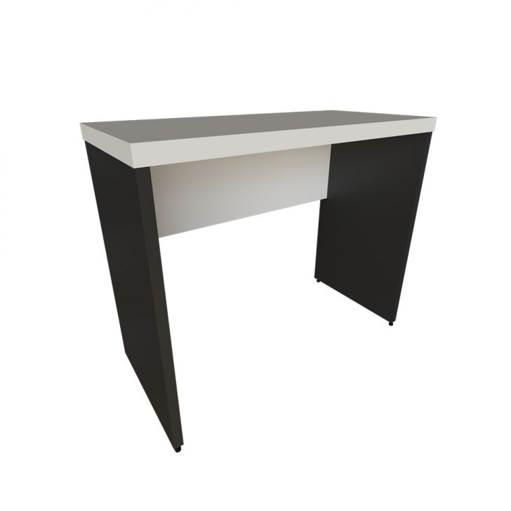 Mesa para Notebook Natus Preta e Branca 100 cm