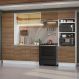 Armário de Cozinha Completa 330cm Branco/Rustic Stella Madesa 07