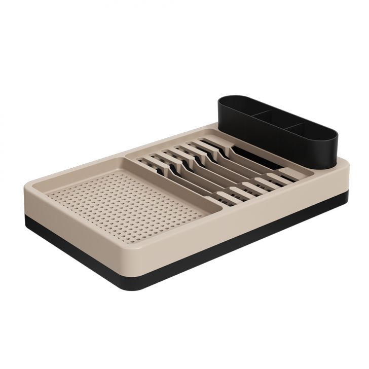 Escorredor de Louça Flat I Bege