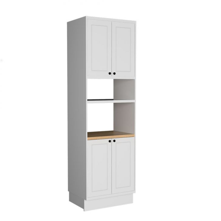 Paneleiro Évora 4 Portas Azul Branco Ártico