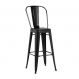 Banqueta Iron Preta 118 cm