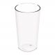 Copo Alto Crippa 500ml Plástico Transparente Escolar Refeitório Lanche Restaurante